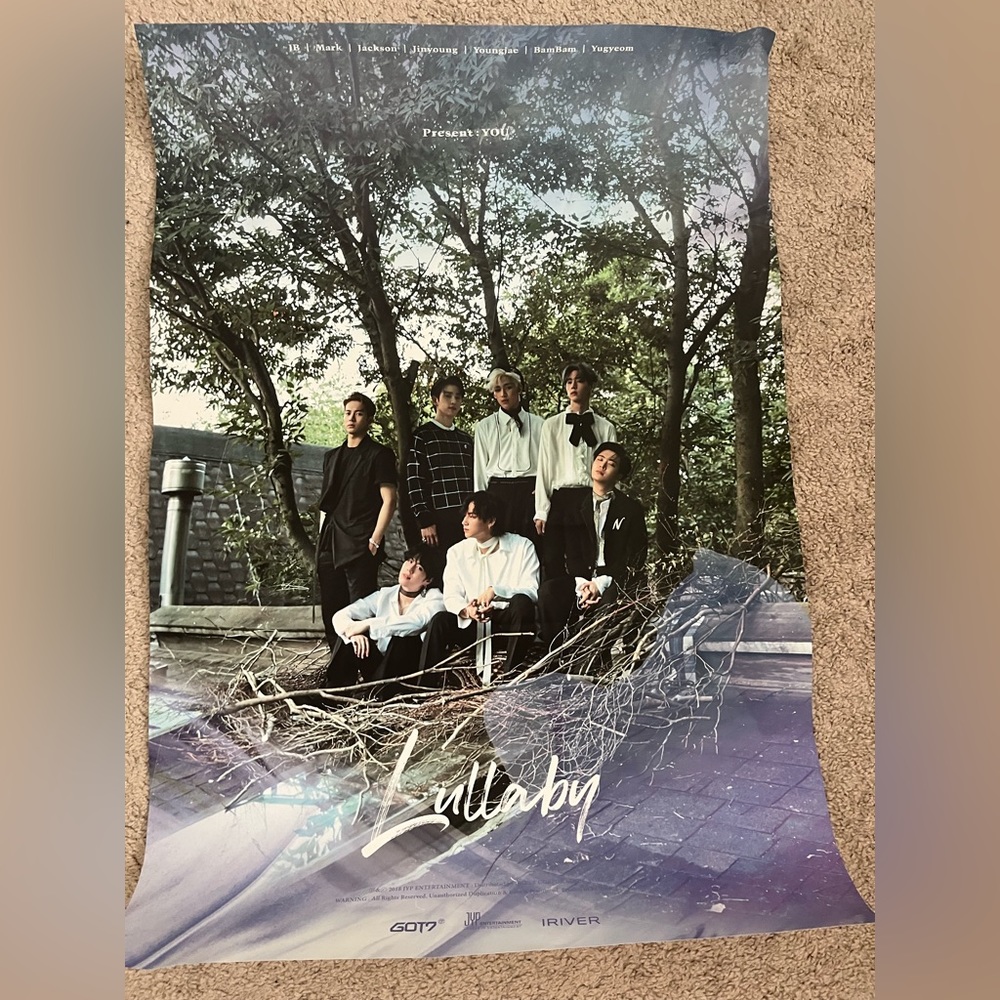 Got7 Lullaby Poster